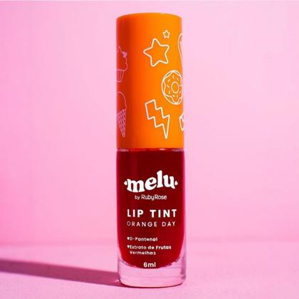 Imagem de Lip Tint Melu Ruby Rose  Alta Fixação, Cores Vibrantes e Efeito Natural