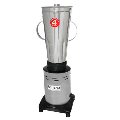 Imagem de Liquidificador Industrial Alta Rotação 1200w 4L em Inox Sucos Frutas Vitaminas Whey 18000rpm