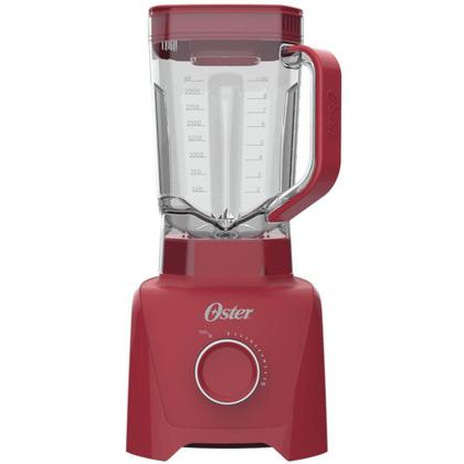 Imagem de Liquidificador Oster OLIQ601 1100W 3,2L Red 12 Velocidades + Pulsar 