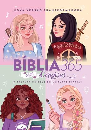 Imagem de Livro - Bíblia 365 NVT para Corajosas