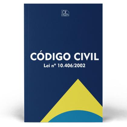 Imagem de Livro Código Civil Lei nº 10.406 de 2002 LINDB Índice temático