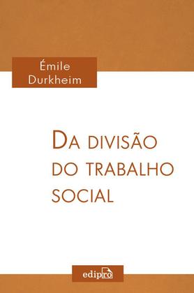 Imagem de Livro - Da divisão do trabalho social