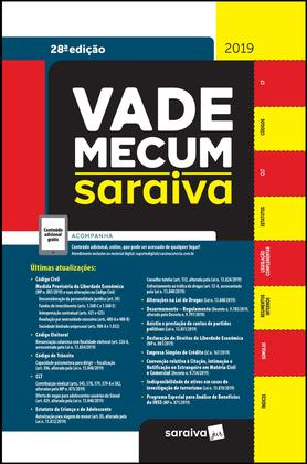 Imagem de Livro - Vade Mecum Saraiva : Tradicional - 28ª edição de 2019