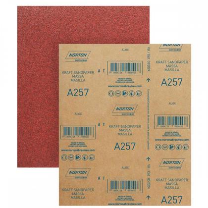 Imagem de Lixa Massa Norton 120 . / Kit C/ 50 Folhas