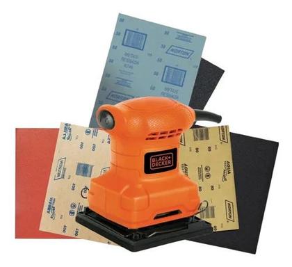 Imagem de Lixadeira Orbital 1/4 200 Watts Bs200 Black & Decker 220v C/ Lixa