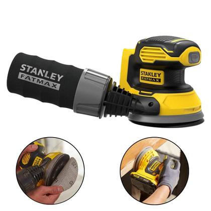 Imagem de Lixadeira Roto Orbital Bateria 20V 5" Max Sem Carregador E Bateria SCS220-B2 STANLEY