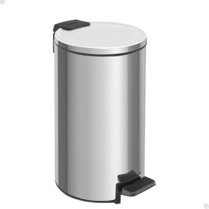 Imagem de Lixeira Aço Inox 5 Litros Tramontina Loop Cor Prateado