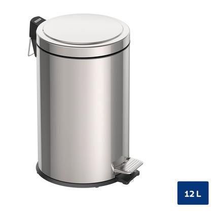 Imagem de Lixeira Brasil Tramontina Inox Com Pedal 12 Litros 94538/112