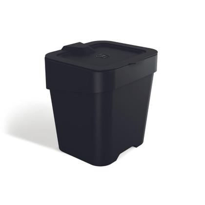 Imagem de Lixeira De Pia Slim 2,5L Compacta Multiuso Preto - Uz