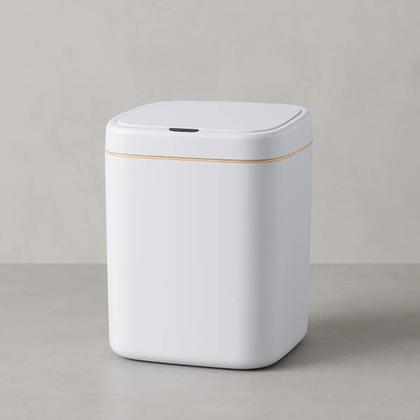 Imagem de Lixeira eletrica por sensor aproximação 14 litros quadrada