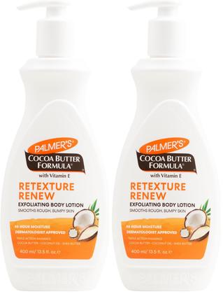 Imagem de Loção corporal Palmer's Cocoa Butter Esfoliante 400mL (x2)
