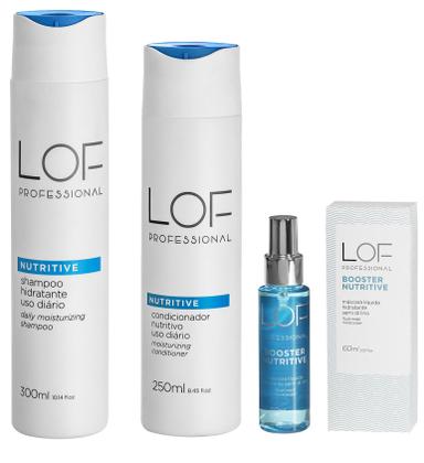 Imagem de LOF Kit Nutritive Sh. 300ml + Cond. 250ml + Booster 60ml