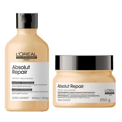 Imagem de LOréal Professionnel Absolut Repair Gold Quinoa + Protein Kit - Shampoo + Máscara