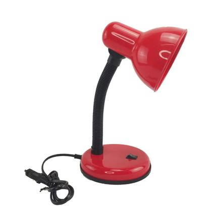 Imagem de Luminaria de Mesa Abajur Articulavel Flexivel Escritorio Sala Trabalho Iluminaçao Leitura Estudos Luz Copa