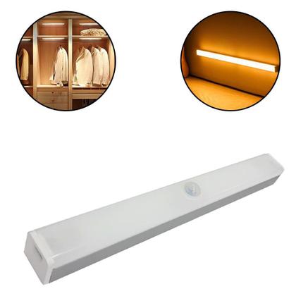 Imagem de Luminária Lâmpada Led Recarregável Sensor Presença Armário