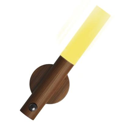 Imagem de Luminaria Sensor Presença Detecta Movimento Bastao Led Iluminaçao Casa Jardim Sala Quarto Parede Decoraçao Multiuso