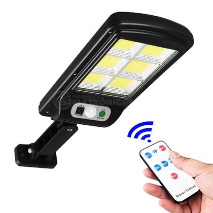 Imagem de Luminária Solar 128 LEDs COB Com Sensor de Presença 200W - DY8790