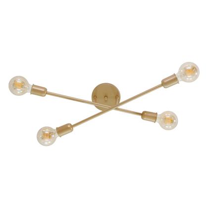 Imagem de Lustre LuminaLux Sputnik Monaco 2 Braços Pendente Industrial