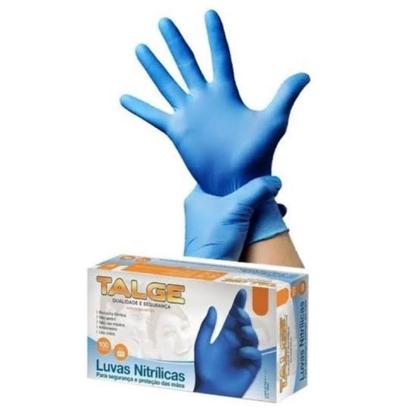 Imagem de Luva Nitrílica P e M Sem Pó Talge