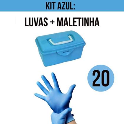 Imagem de Luva Nitrílica P e M Sem Pó Talge