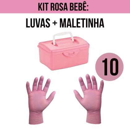 Imagem de Luva Nitrílica P e M Sem Pó Talge