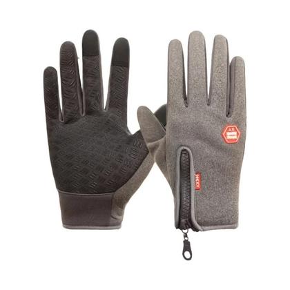 Imagem de Luvas De Ciclismo Masculinas De Inverno Com Tela Sensível Ao Toque, Quentes, Antiderrapantes, Com