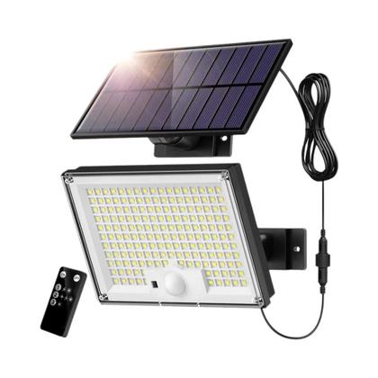 Imagem de Luz De Parede Solar À Prova d'Água Com Sensor De Movimento 234/172 LED Iluminação Externa 3 Modos