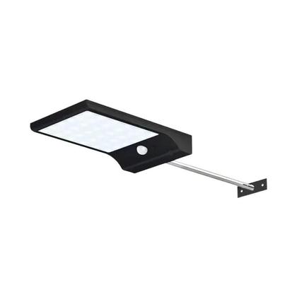 Imagem de Luz De Rua Solar Com Sensor PIR De 48LED Para Jardim, Garagem, Galpão, Quintal, Lâmpada LED Externa