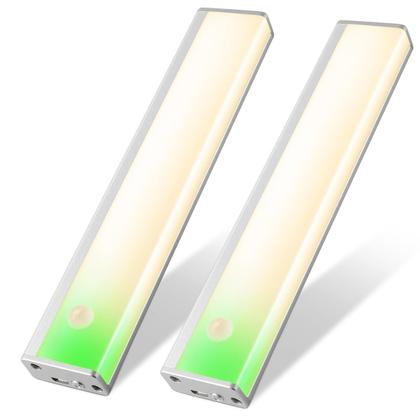 Imagem de Luz sob o gabinete: sensor de movimento recarregável LED DESUNLUX