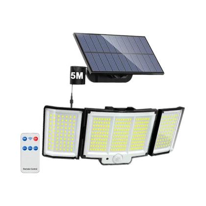Imagem de Luz Solar Externa 106 318 LED IP65 À Prova d'Água Com Sensor De Movimento 3 Modos Holofotes