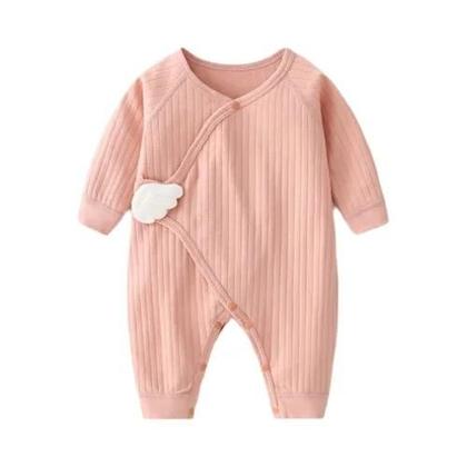 Imagem de Macacão de Algodão para Bebê Recém-Nascido - Primavera/Outono