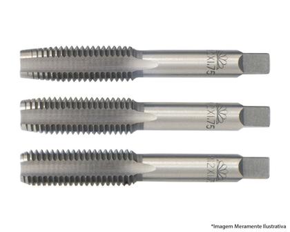 Imagem de Macho Aco Liga Bsw 3Pcs C 3/16equotX24