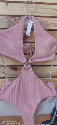 Imagem de Maiô Texturizado Rose