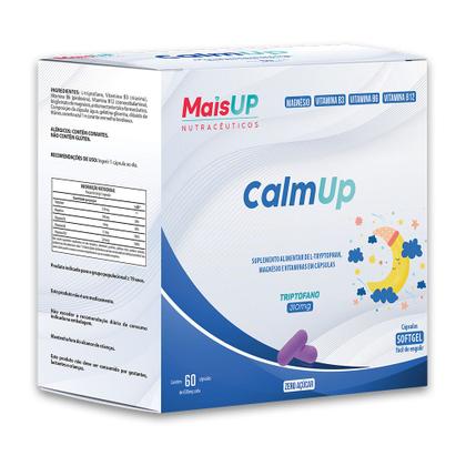 Imagem de MaisUP CalmUP 60 cápsulas (triptofano + vitaminas)