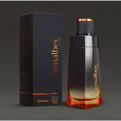 Imagem de Malbec Flame o Boticário - Desodorante Colônia Masculino 100ml