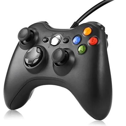 Imagem de Manete Compatível Com Xbox 360 Com Fio Usb 2.5M Pc Celular