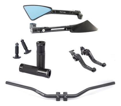 Imagem de Manete Manopla Peso Retrovisor Guidão Lander Crosser Tenere