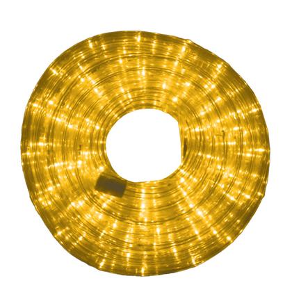 Imagem de Mangueira Luminosa Pisca 162 LEDs Branca Quente 10 Metros