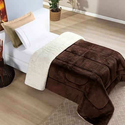 Imagem de Manta Cobertor Tamanho Solteiro Soft Tecido Macio Coberdrom