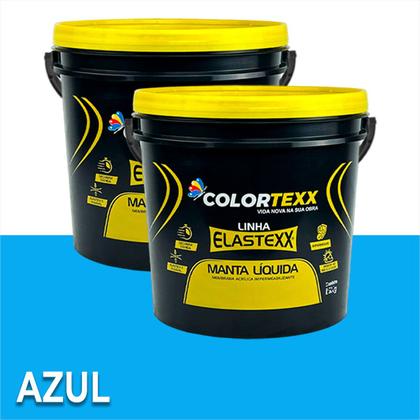 Imagem de Manta Líquida 15kg Emborrachada Secagem Rápida Kit C/2 Und