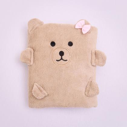 Imagem de Manta Mantinha Cobertor Infantil Soft Ursinho para Bebê Menina Menino - 01 Peça