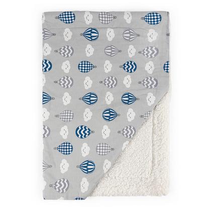 Imagem de Manta Sherpa Dupla Face Para Bebê Menino