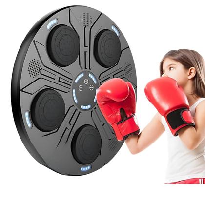 Imagem de Máquina de Boxe Inteligente com Música e Luvas para Academia