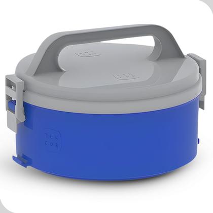 Imagem de Marmita 1,5l Tampa e Trava Microondas Alça Sem Divisória Soprano