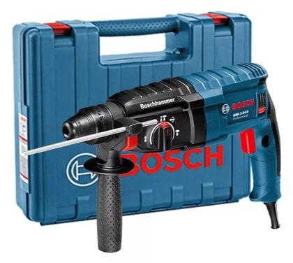 Imagem de Martelete Perfurador/Rompedor GBH 2-24 D - 220V/820W   5 Brocas SDS PLUS - BOSCH