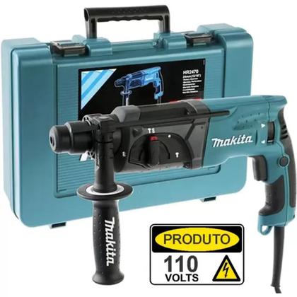 Imagem de Martelete Rotativo Rompedor 800W HR2470 127V c/ Maleta - MAKITA