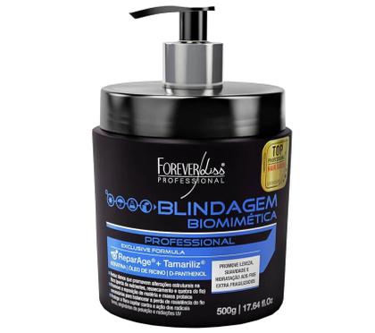 Imagem de Máscara Blindagem Capilar Biomimética 500g  Forever Liss