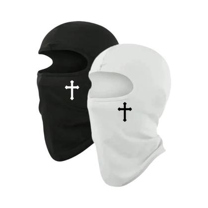 Imagem de Máscara De Esqui Balaclava Preta Respirável Para Ciclismo, Motociclismo, Caminhadas E Esportes Ao Ar