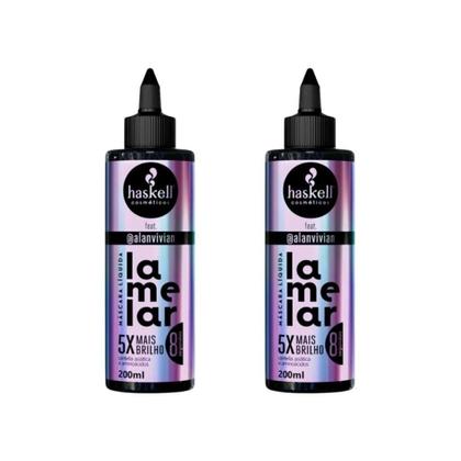 Imagem de Mascara Haskell Liquida Lamelar 200Ml - Kit Com 2Un