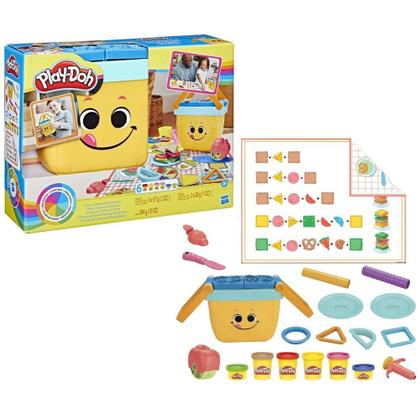 Imagem de Massa de Modelar Playdoh Picnic Shapes Starter - Hasbro